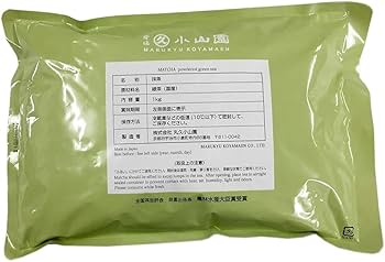 Amazon | 食品加工用抹茶（あやめ）1Kg | 丸久小山園 | 抹茶 通販