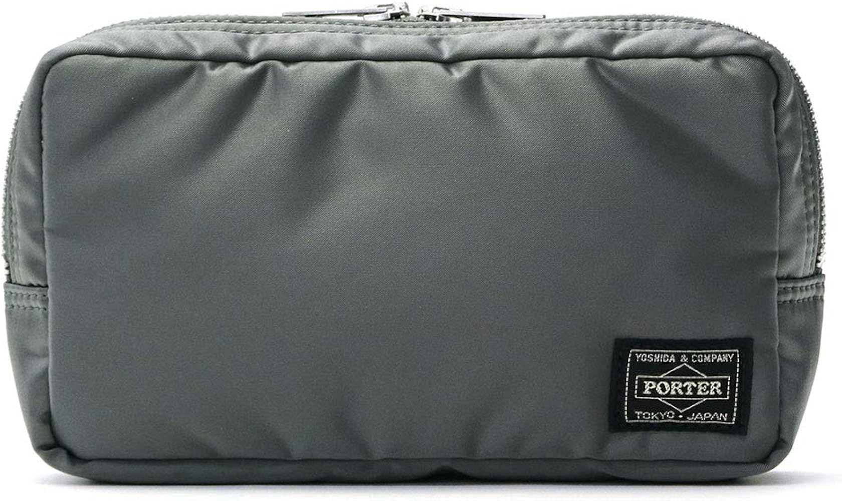 Amazon.com: Porter Tanker Pouch 622-67327 Silver Gray/11, silver