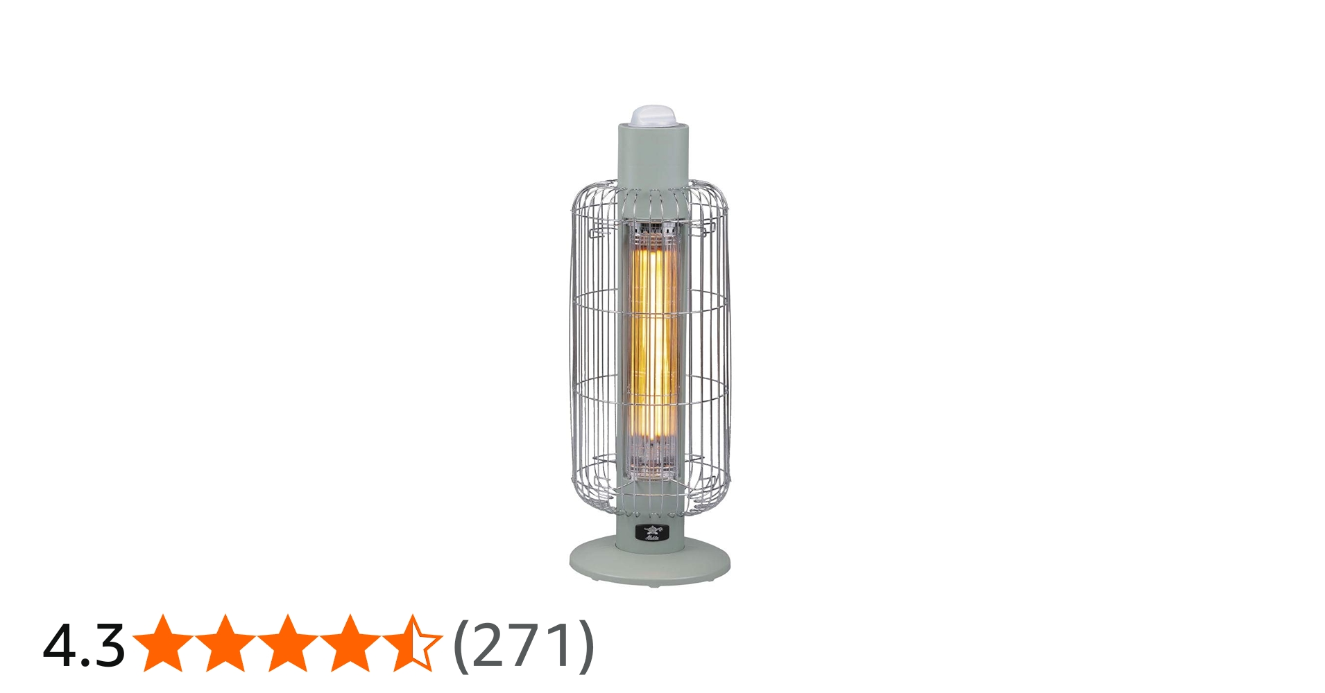 Amazon | アラジン 電気ヒーター 遠赤グラファイトヒーター グリーン