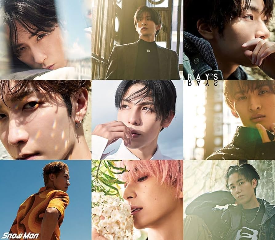 Amazon.co.jp: 初回 RAYS Snow Man 通常盤 スノーマン 4th アルバム
