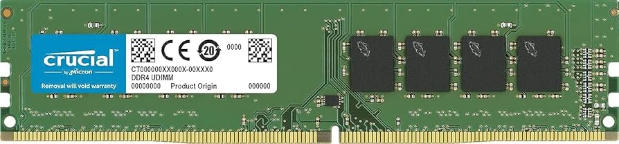 Crucial 16GB DDR4 2666 MT/s (PC4-21300) UDIMM 288-Pin Memory