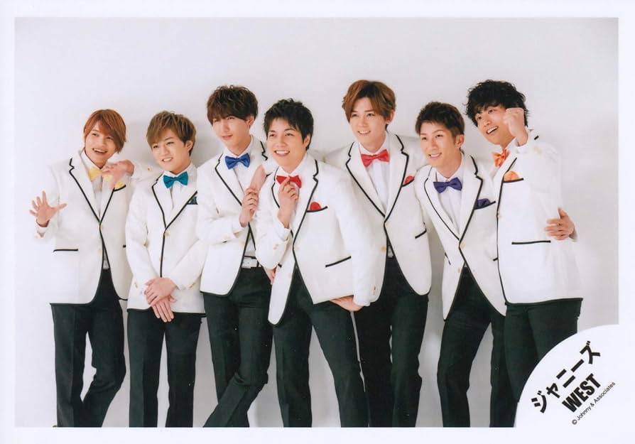 Amazon.co.jp: ジャニーズWEST 公式生写真 （集合写真）WA00387 : おもちゃ