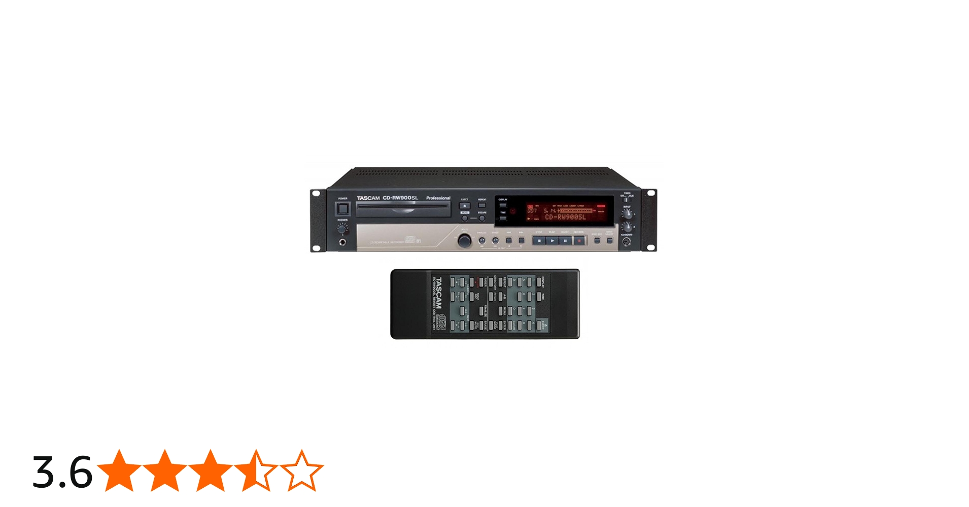 Amazon.co.jp: TASCAM CDレコーダー 業務用 CD-RW900SL : 家電＆カメラ