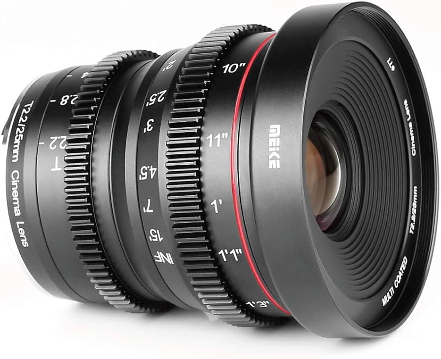 Amazon.com : Meike 25mm T2.2 Manual Focus Prime Mini Cinema Lens
