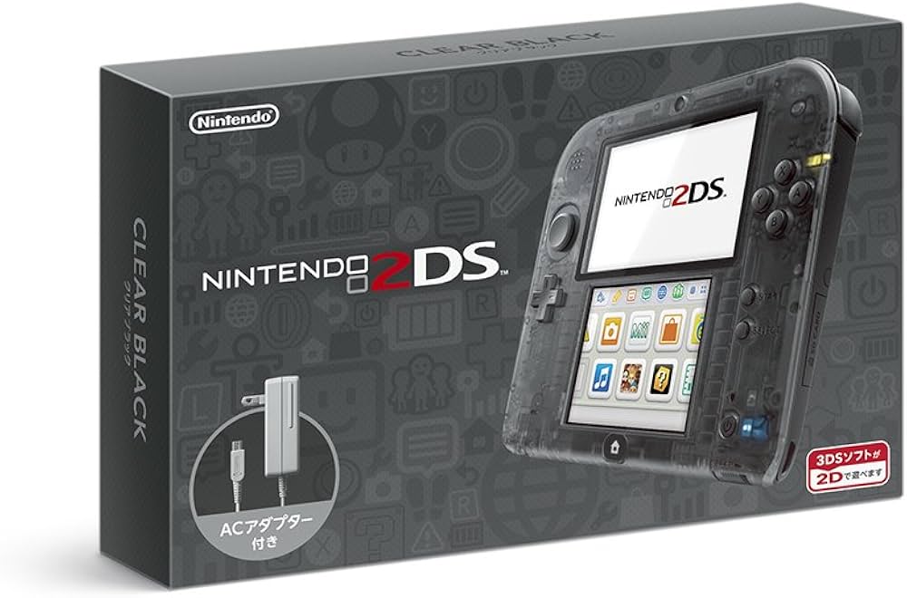 Amazon.com: Nintendo 2DS Clear Black