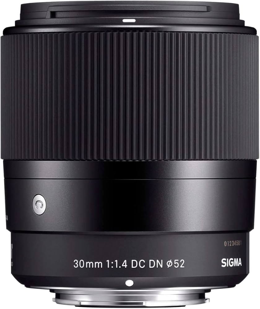 Amazon.com : Sigma 30mm f/1.4 DC DN Contemporary Prime Lens for