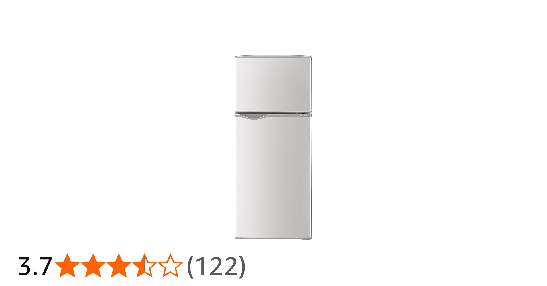 Amazon.co.jp: シャープ 冷蔵庫 2ドア 118Lタイプ シルバー SJ-H12B-S