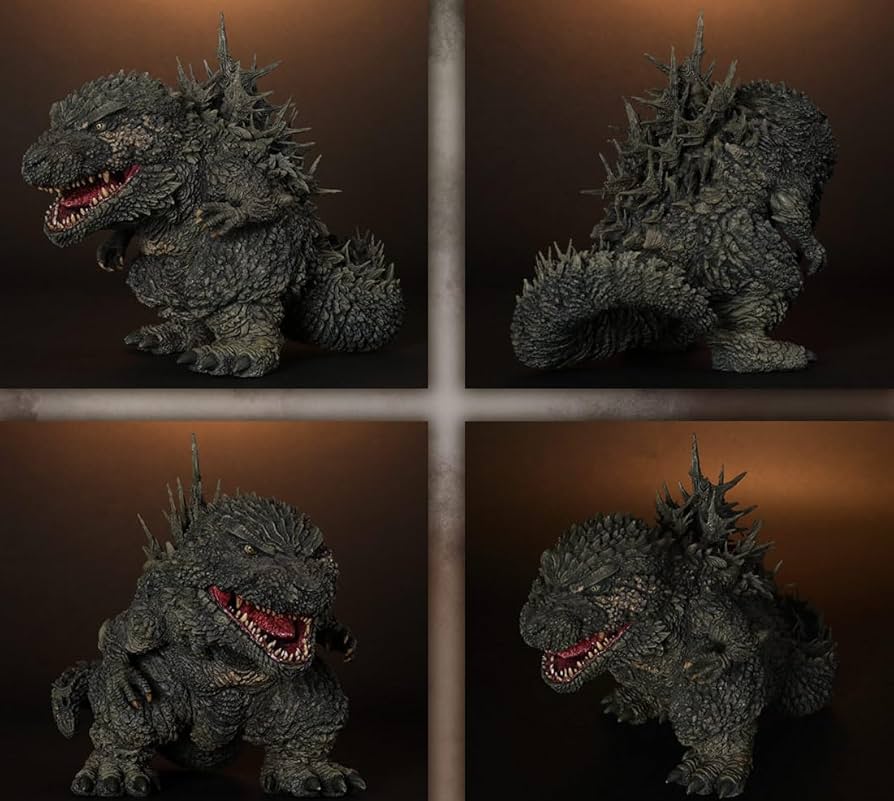 Amazon.co.jp: デフォリアル ゴジラ -1.0 (2023) フィギュア 少年