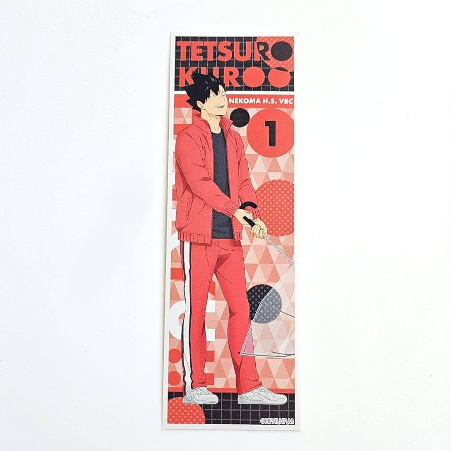 Amazon.co.jp: ハイキュー!! 黒尾鉄朗 ロングステッカー2 : おもちゃ