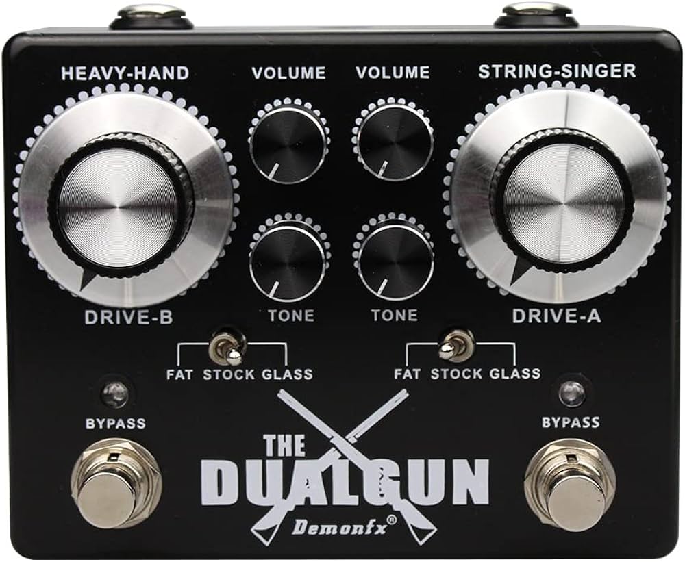 DemonFX Dual GUN – 2 ton Overdrive pedal : Amazon.com.tr: Oyuncak