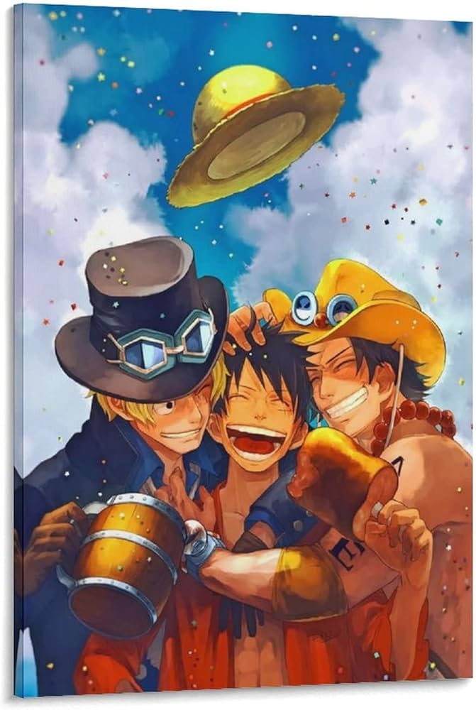 Amazon.co.jp: アニメ ワンピース ルフィ エース サボ 海賊王