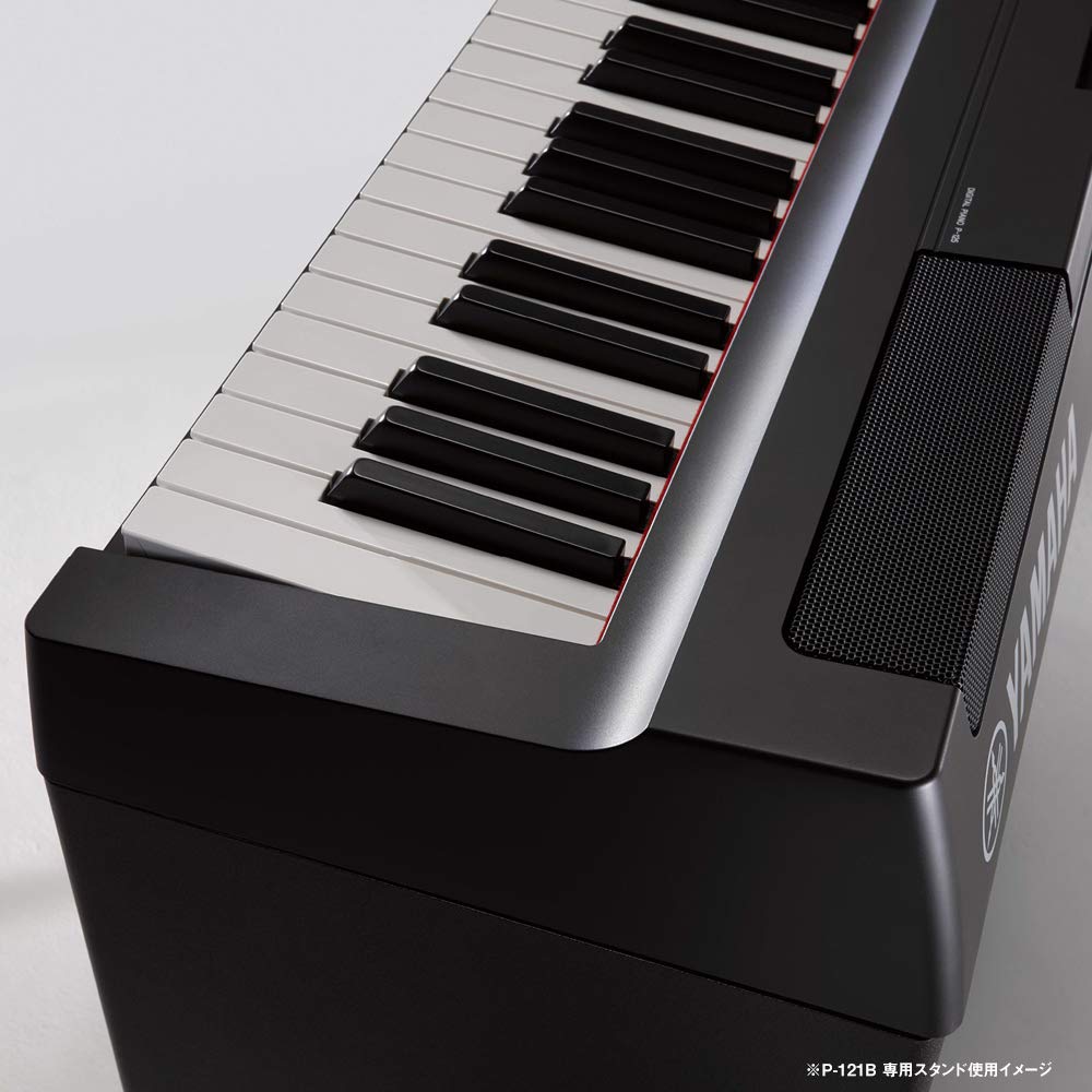 Amazon | YAMAHA P-121 B Xスタンド・Xイス・ヘッドホンセット 電子