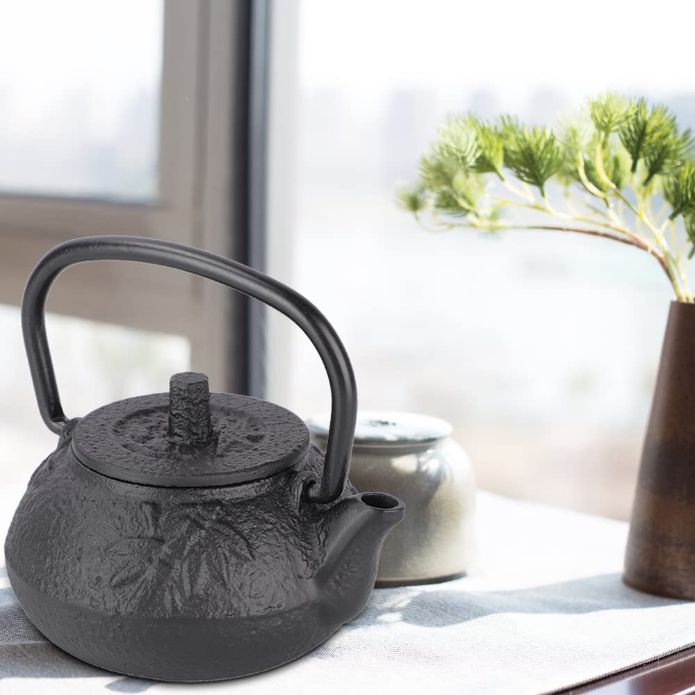Amazon | YunShiXx 鋳鉄ティーポット、50mlミニアイアンケトル、銅