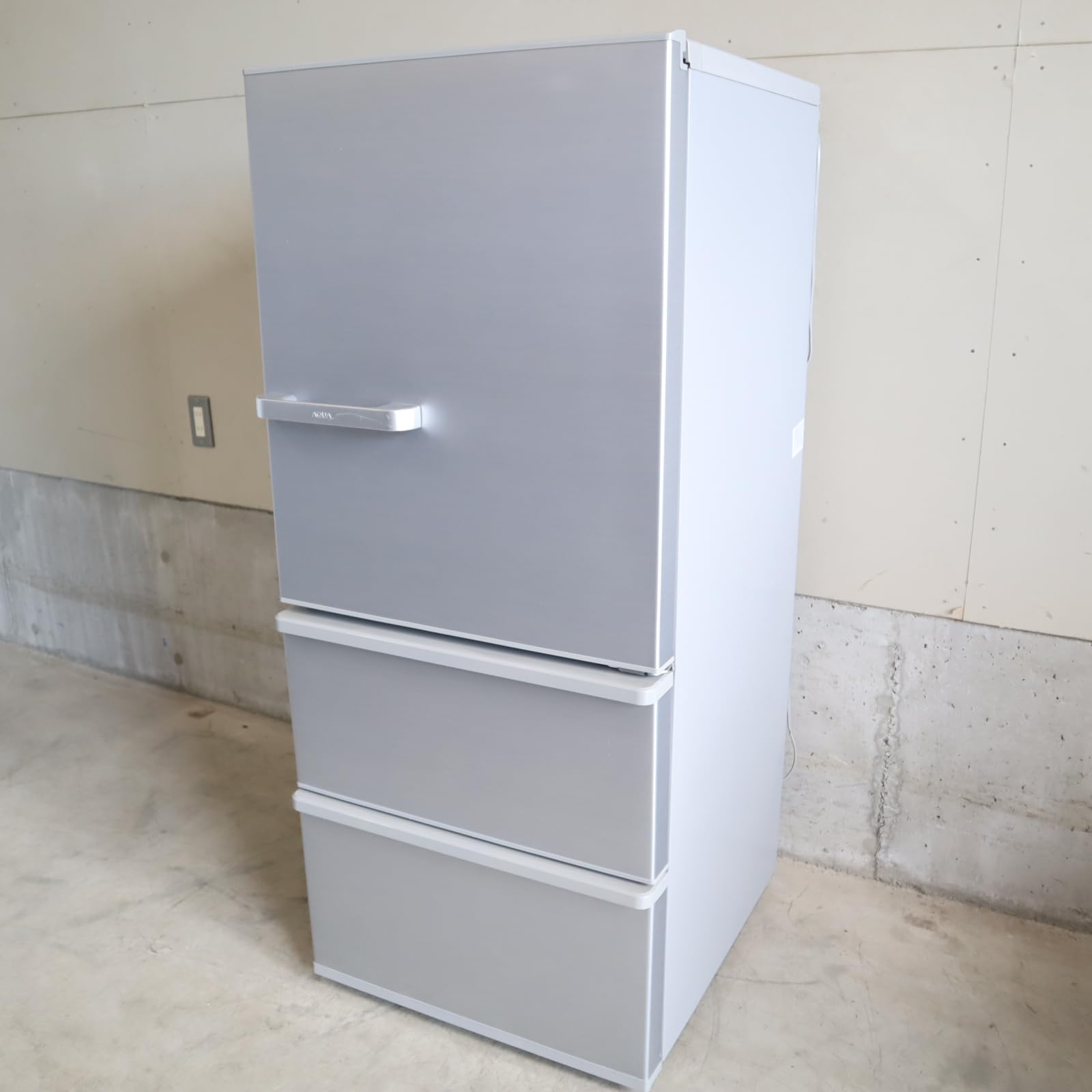 Amazon.co.jp: AQR-27G-S(ミスティシルバ-) 3ドア冷蔵庫 右開き 272L