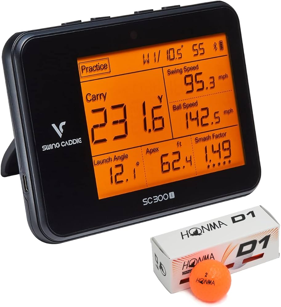 Amazon.co.jp: ボイスキャディ 弾道測定器 ローンチモニター スイング