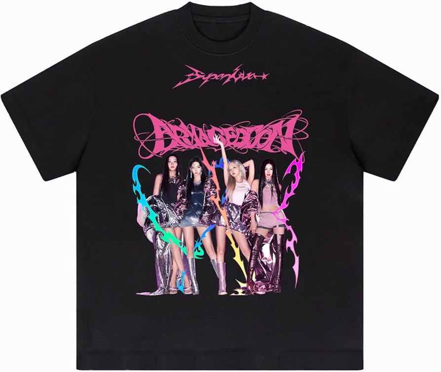 Amazon.co.jp: AESPA Tシャツ 応援服 Armageddon エスパ Tシャツ