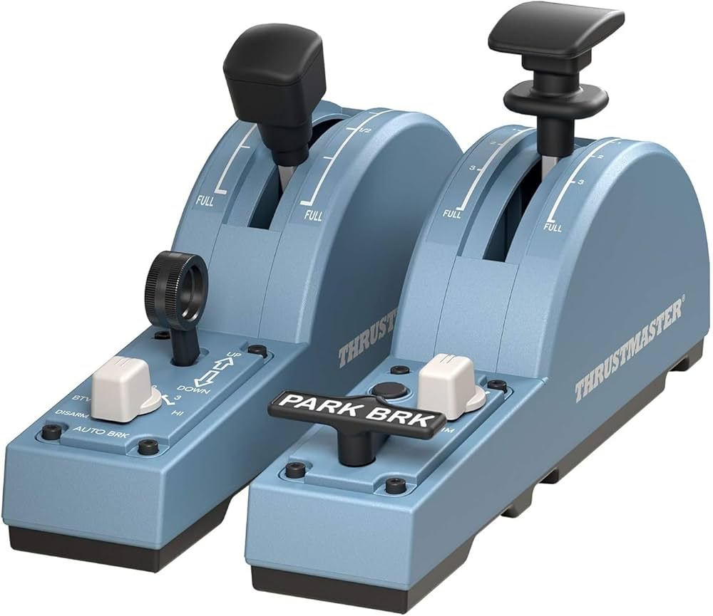 Amazon.com: Thrustmaster TCA Quadrant Add On Airbus Edition