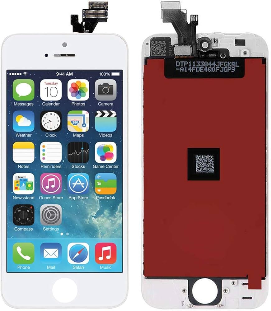 Amazon.co.jp: SRJTEK For iPhone 5 液晶パネル フロントパネル