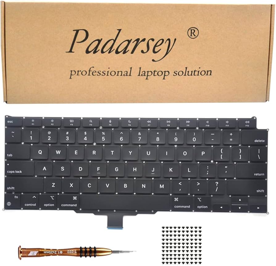 Amazon.com: Pardarsey Replacement Keyboard Compatible with MacBook