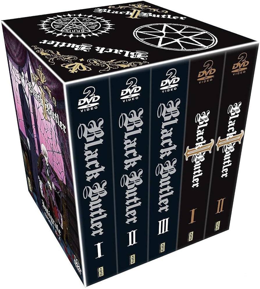 Amazon.co.jp: 黒執事 1期&2期 コンプリート DVD-BOX (全43話, 1075分
