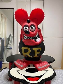 Amazon.co.jp: ラットフィンク特大ビックバンクフィギュア超限定カラー