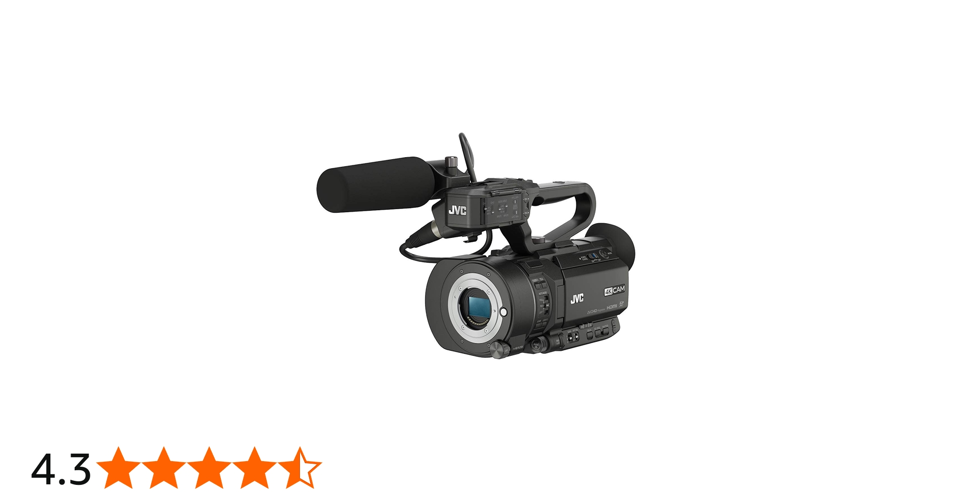 Buy JVC GY-LS300CHU Ultra 4K HD 4KCAM Super 35 Pro Camcorder & Top