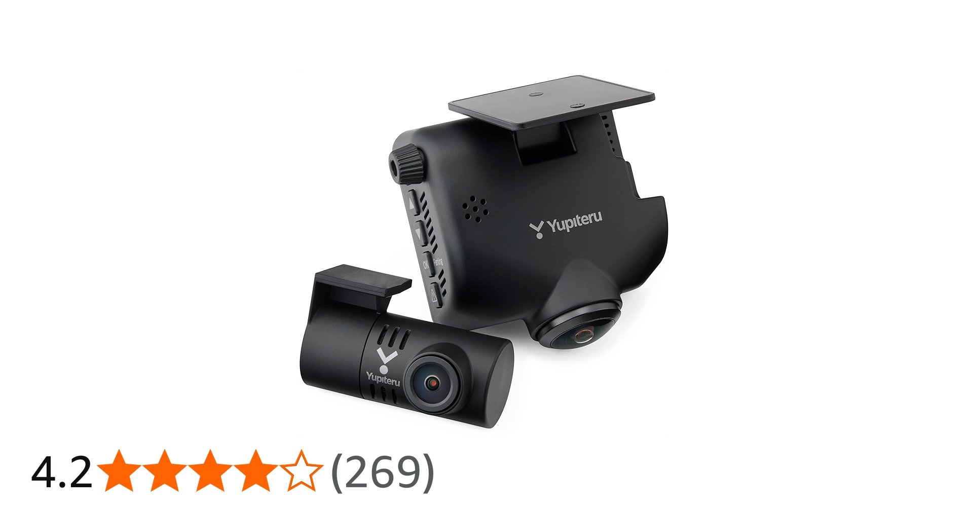 Amazon | ユピテル 全周囲360°＆ リアカメラドライブレコーダー Q-30R