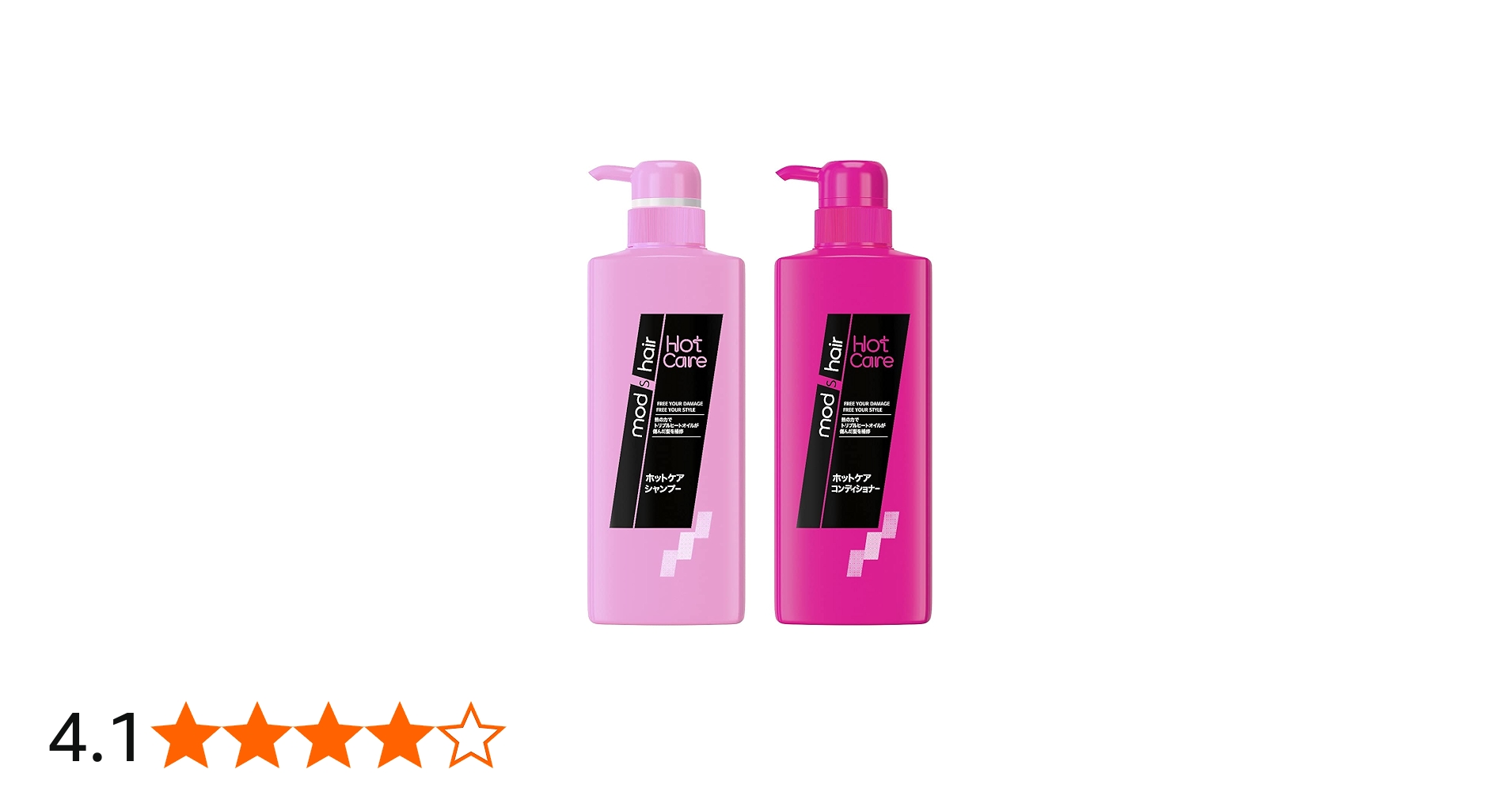 Amazon | モッズ・ヘア ホットケア シャンプー&コンディショナー