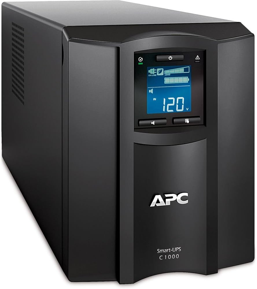Amazon.com: APC SMC1000 Smart-UPS 1000VA 120-Volt LCD UPS RJ-45
