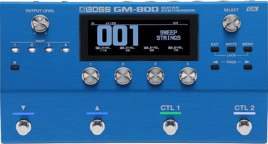 Amazon | BOSS/GM-800 Guitar Synthesizer + GK-5ピックアップ + BGK