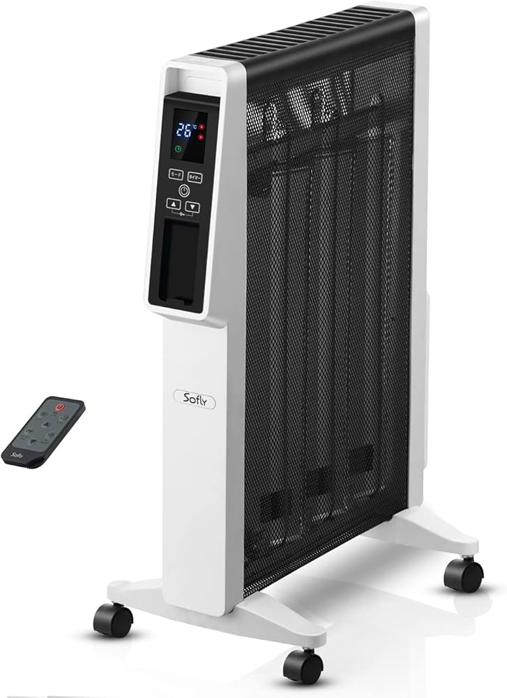 Amazon | SOFLY 遠赤外線ヒーター 遠赤軽量 オイルフリーヒーター 暖房