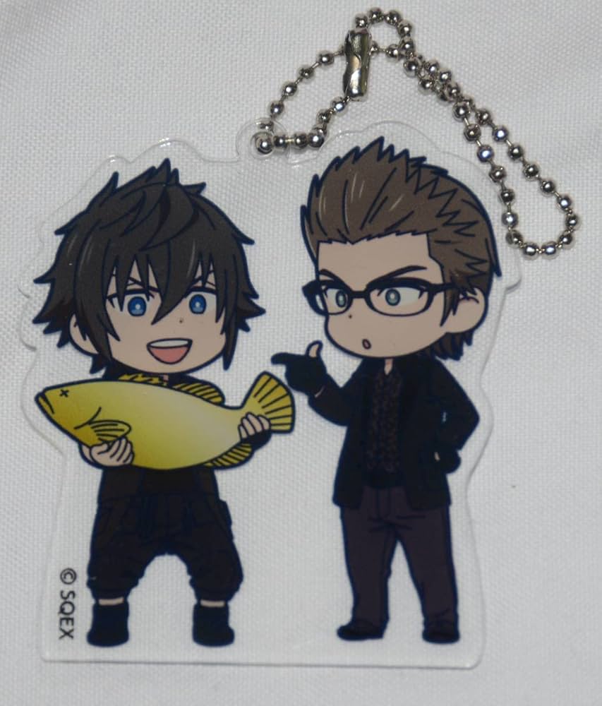 Amazon.co.jp: ノクティス ＆ イグニス FFXV ペアアクリルキーホルダー