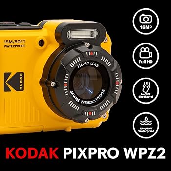 Kodak PIXPRO WPZ2 - Yellow | Amazon.com.br