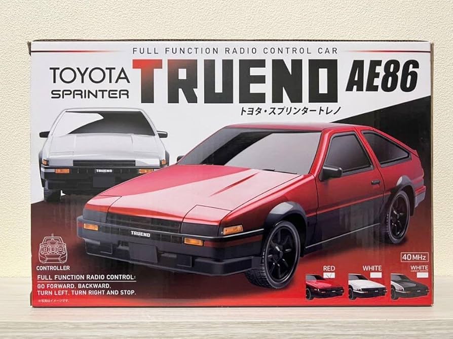 Amazon.co.jp: RC SPRINTER TRUENO AE86 レッド スプリンター トレノ