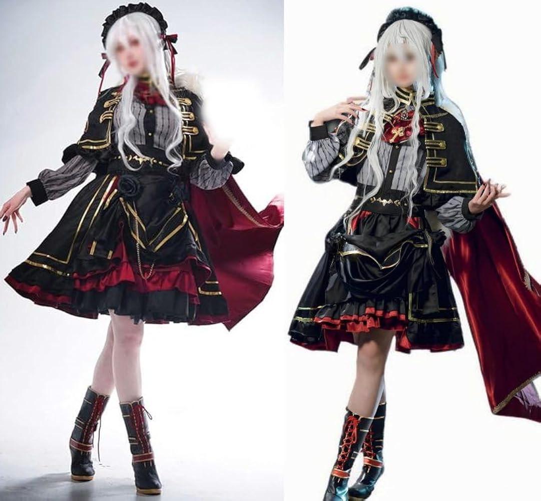 Amazon.co.jp: [PWPCOS] 葛葉 くずは コスプレ 衣装 女体化 マント付き