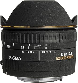 Amazon.co.jp: SIGMA 単焦点魚眼レンズ 15mm F2.8 EX DG DIAGONAL