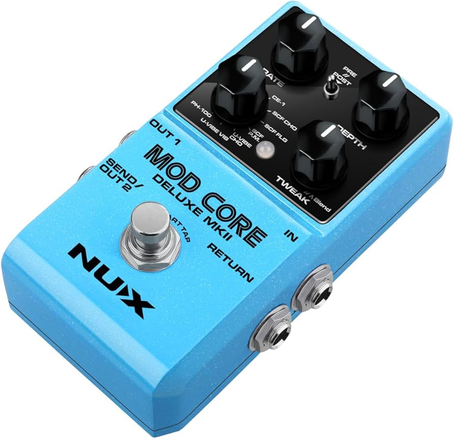 Amazon.com: NUX Mod Core Deluxe MKII 8 Modulation Effect Pedals