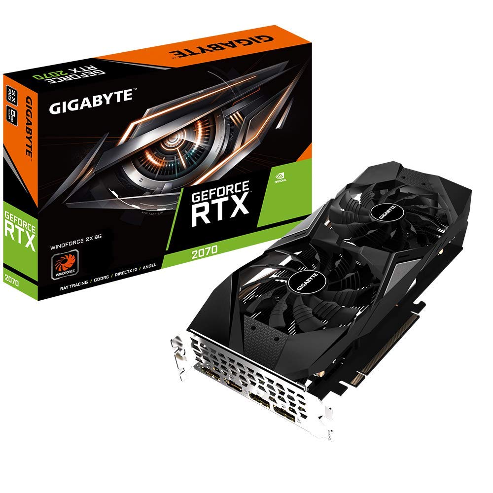 Amazon.com: GIGABYTE GeForce RTX 2070 Windforce 8G Graphics Card