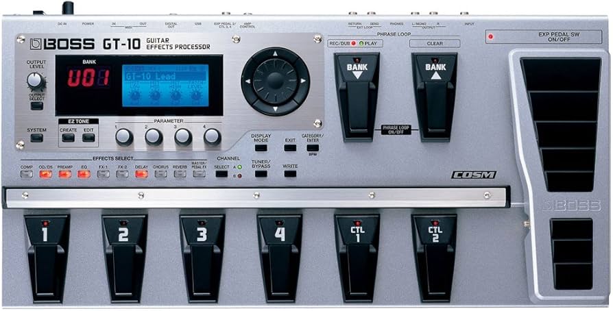 Amazon | BOSS GT-10 | ディストーション・オーバードライブ | 楽器