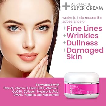 Amazon.com: All In One Super Anti-Aging Cream for Face with