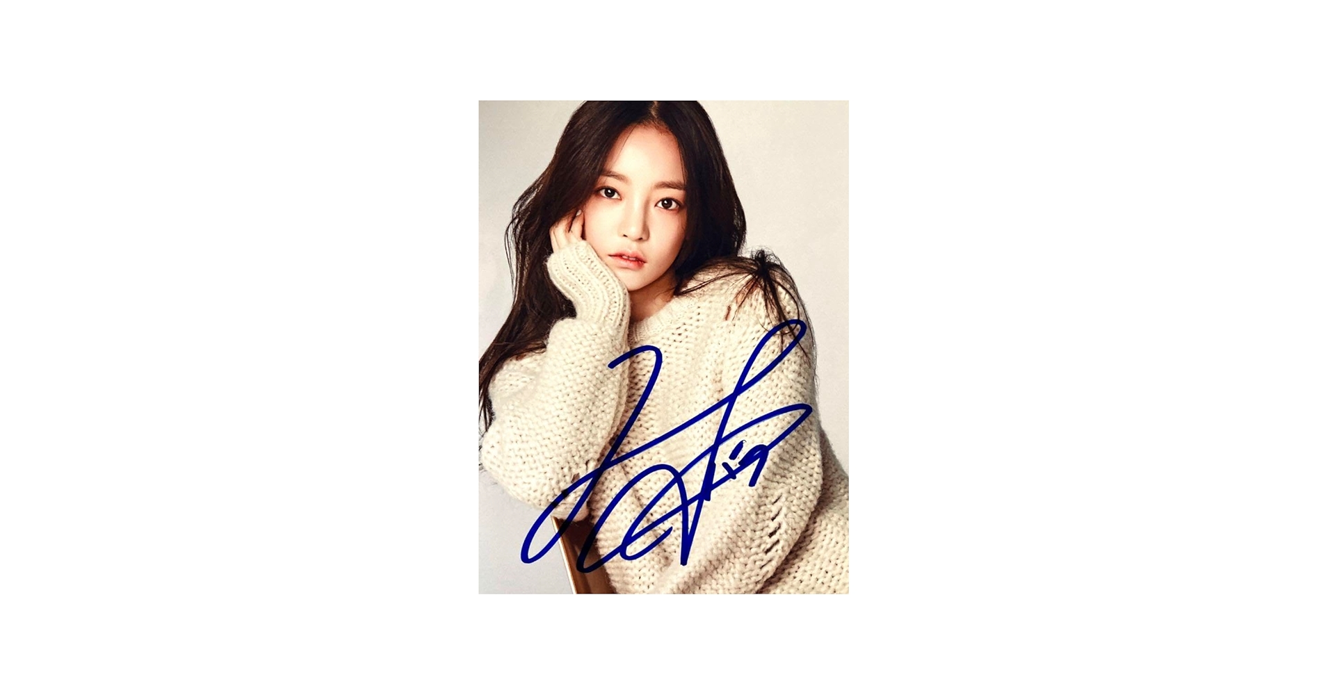 Amazon.co.jp: ク ハラ直筆サイン入り2Lサイズ写真…Goo Hara…KARA元