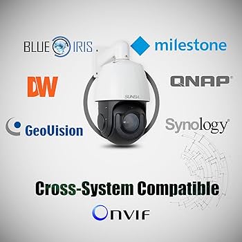 Amazon.com : SUNBA High Speed 5MP Outdoor PTZ POE+ AI IP Camera