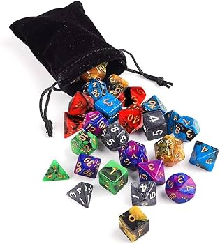 Amazon | KUUQA trpg ダイス 6色×7種 42個 クトゥルフ 神話 ボード