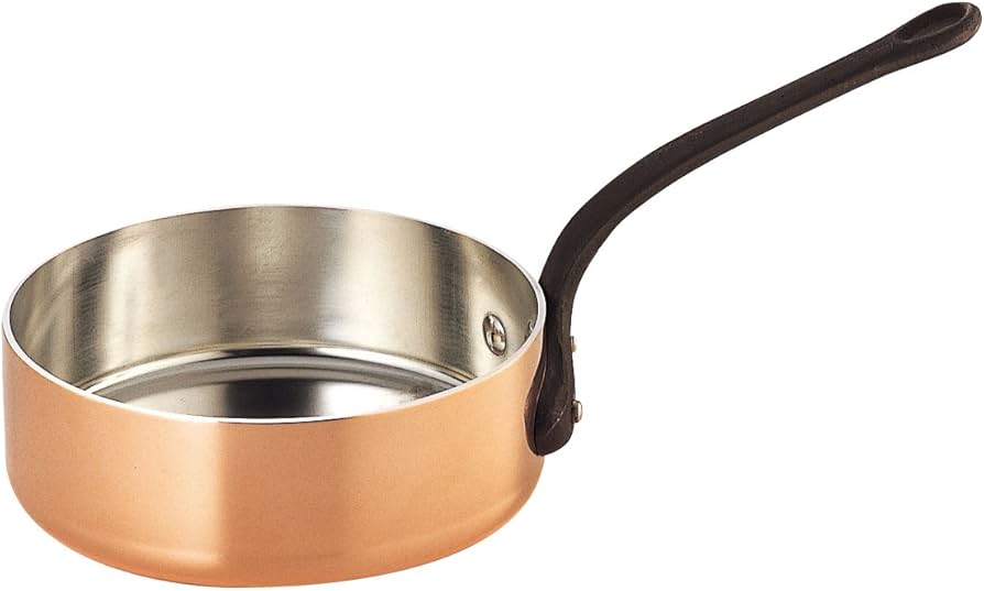 Amazon｜和田助製作所 銅 極厚鍋 浅型 鉄柄 18cm 3444-0182｜片手鍋