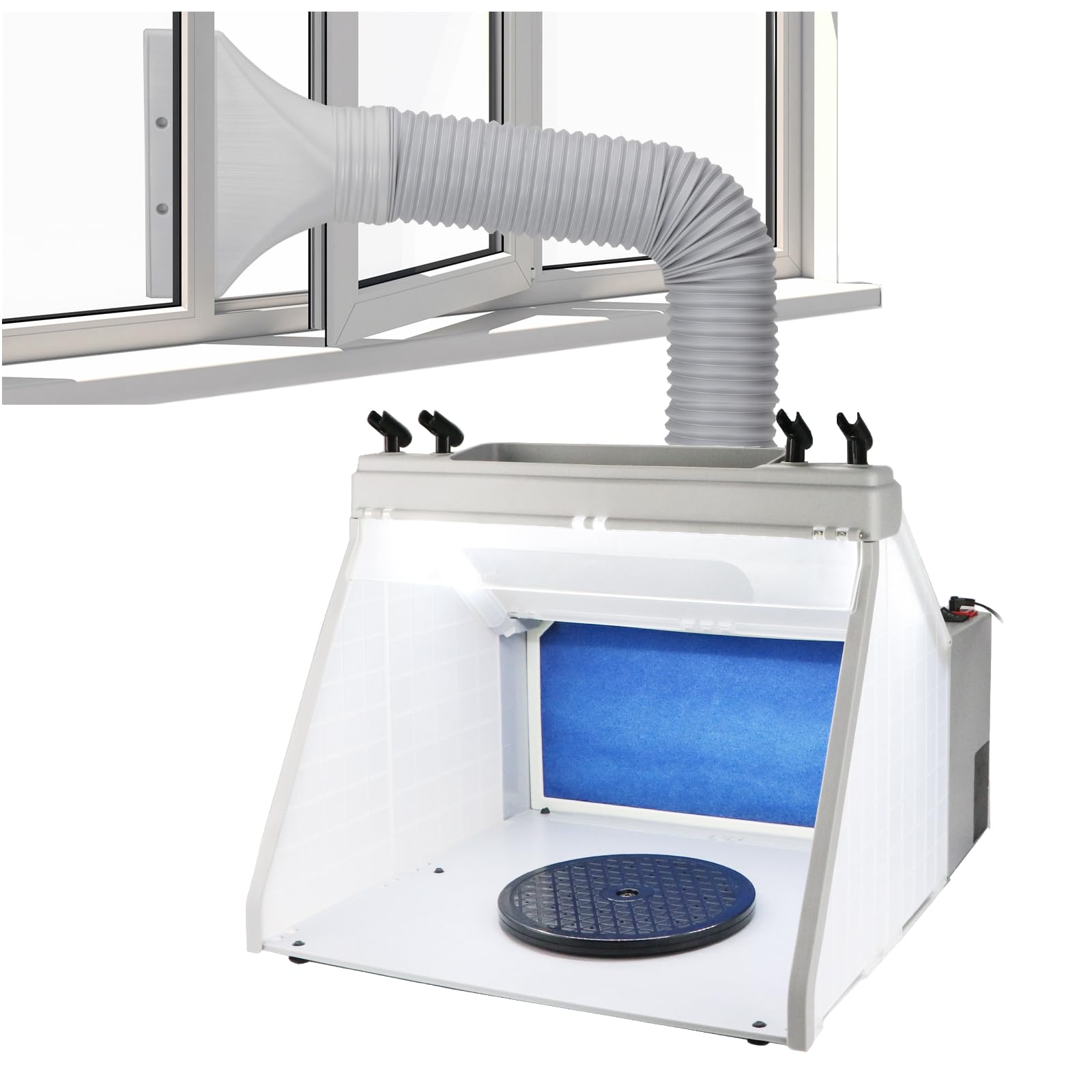 Amazon | Anesty ASPB-Pro 塗装ブース スプレーブース LED照明