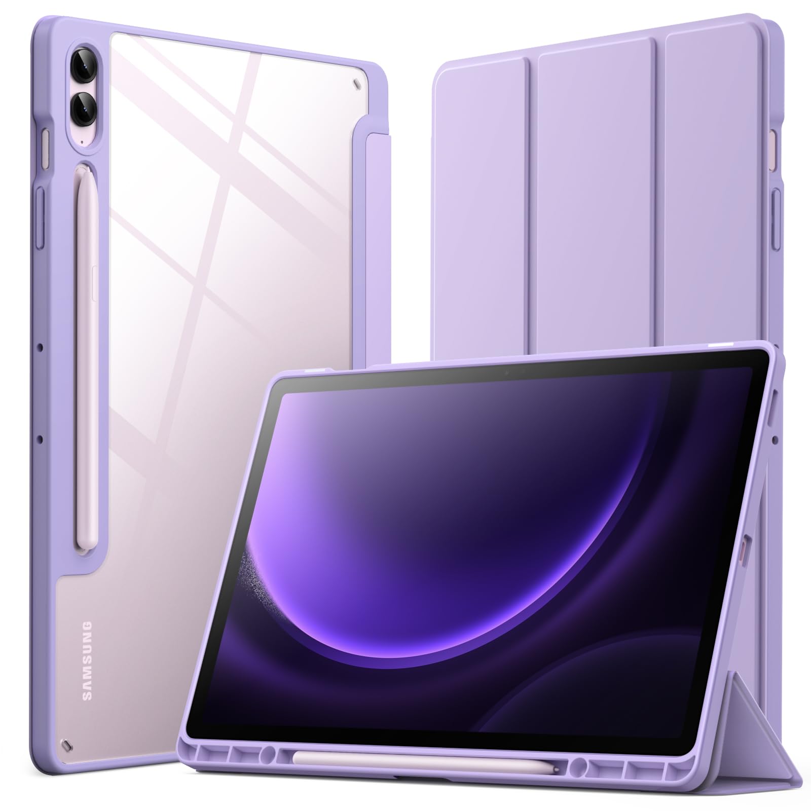 Amazon.com: JETech Case for Samsung Galaxy Tab S9 FE+ / S9 FE Plus