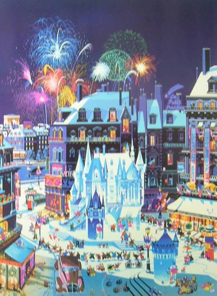 Amazon.co.jp: 絵画 アートポスター ヒロ、ヤマガタ スノーキャッスル