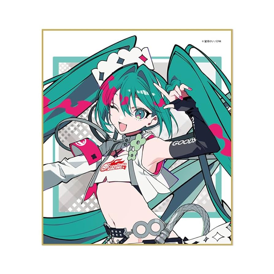 ポーチ ケース レーシングミク 初音ミク 2025 キービジュアル 望月けい