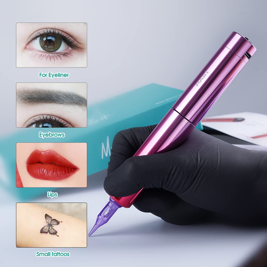 Amazon.com: Mast Tour Y22 Cordless Tattoo Pen Machine Kit