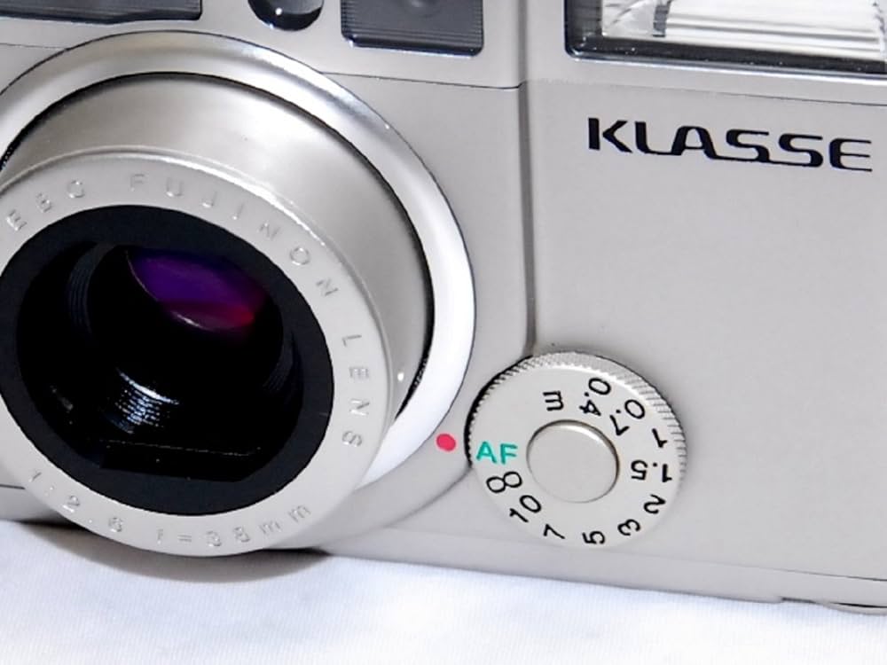 □ほぼ新品□ FUJIFILM KLASSE シルバー 《 スレ無し 使用感無し